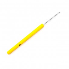 Крючок вязальный с пластиковой ручкой №2.5