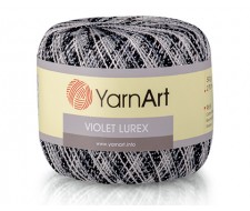 Violet Lurex,Mерсеризованный Хлопок  96%,металлик 4%