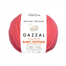 Baby cotton XL,50%-хлопок,50%-акрил