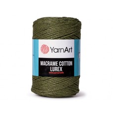 Macrame Cotton Lurex,75% хлопок - 13% полиэстер - 12% МЕТАЛЛИК ПОЛИЭСТЕР